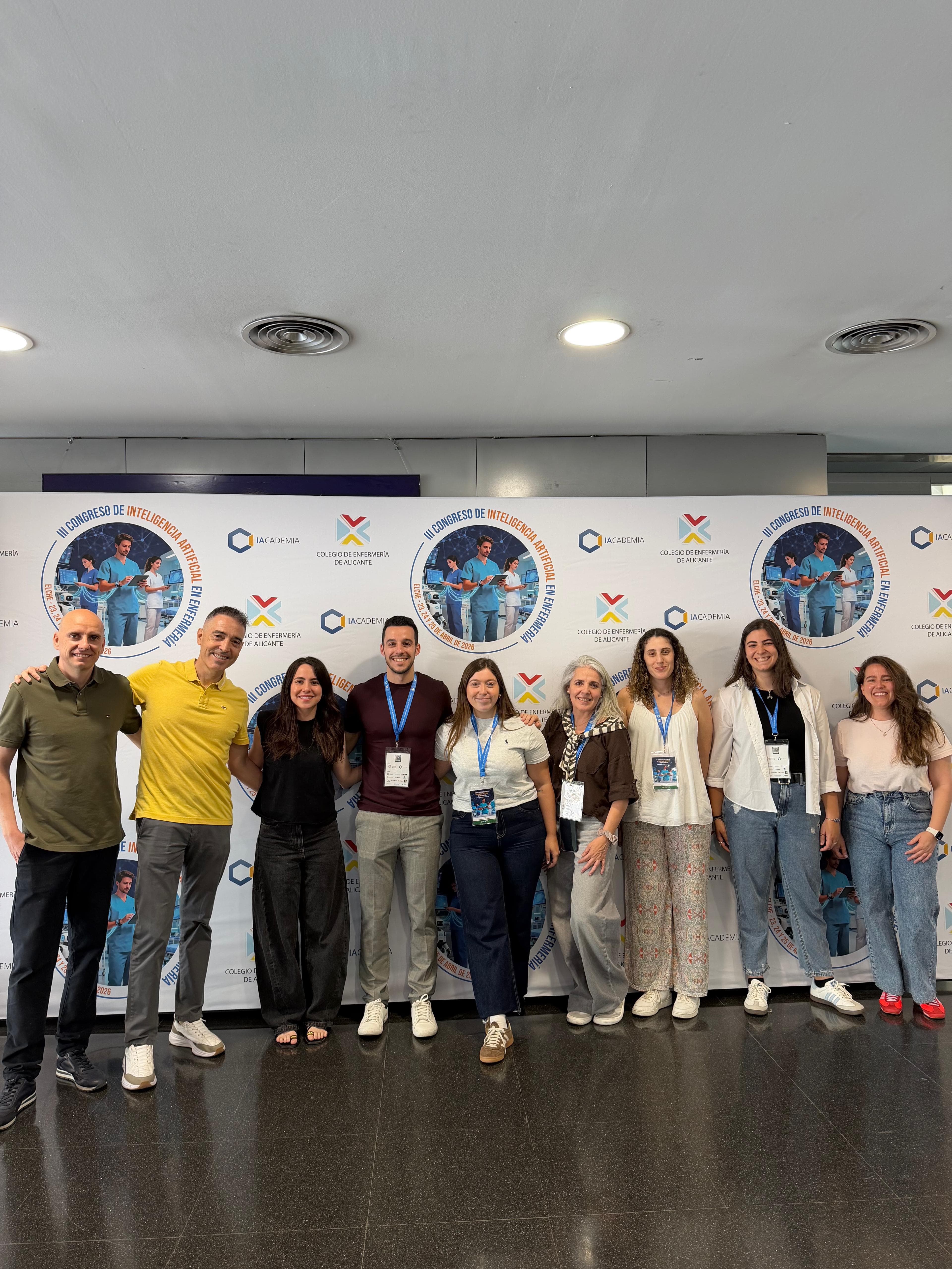 Equipo de IAcademia en el Congreso