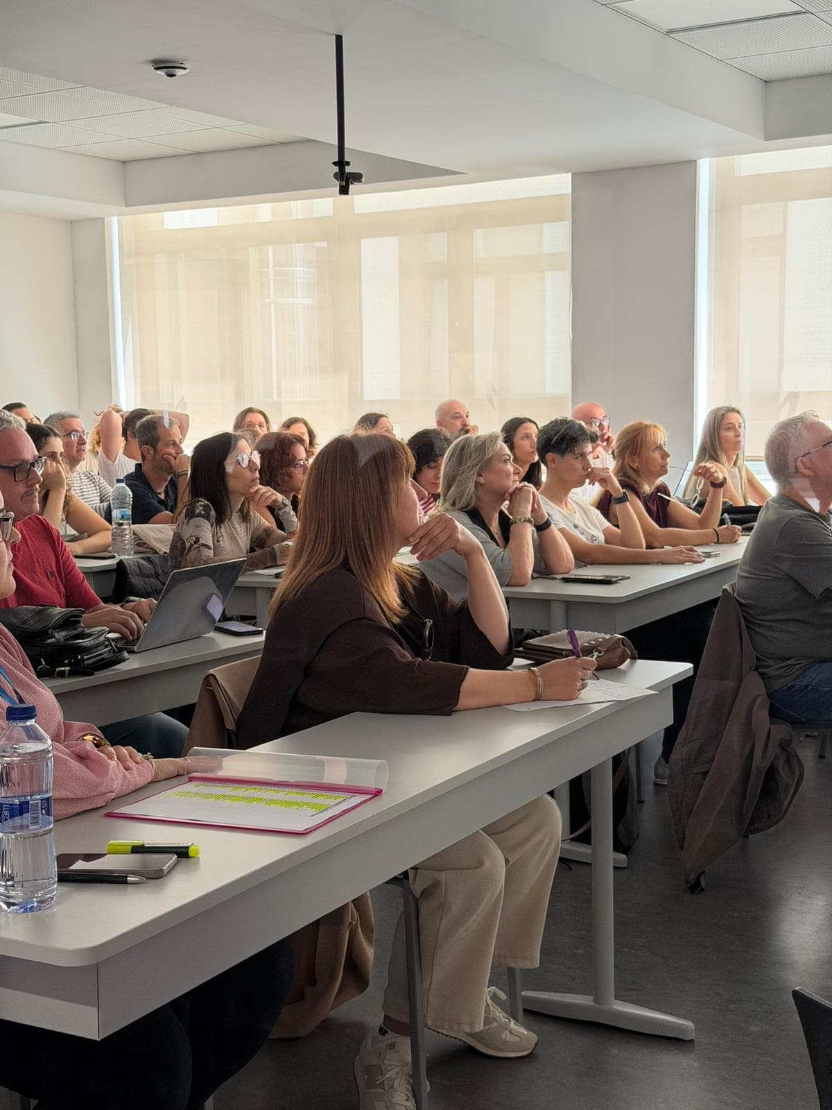 Aula durante un taller precongreso