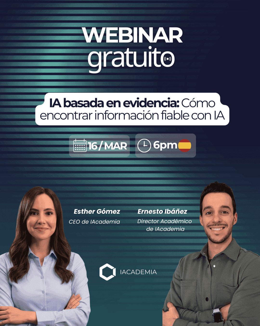 Poster Webinar Gratuito IAcademia